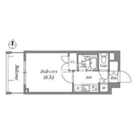 ステーションフロント両国(旧:フォレシティ両国)の物件間取画像